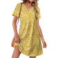 🔥Letzter Tag: 60% Rabatt!⏰👗Lässiges, locker sitzendes Kurzarmkleid für Damen❣️
