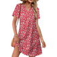 🔥Letzter Tag: 60% Rabatt!⏰👗Lässiges, locker sitzendes Kurzarmkleid für Damen❣️