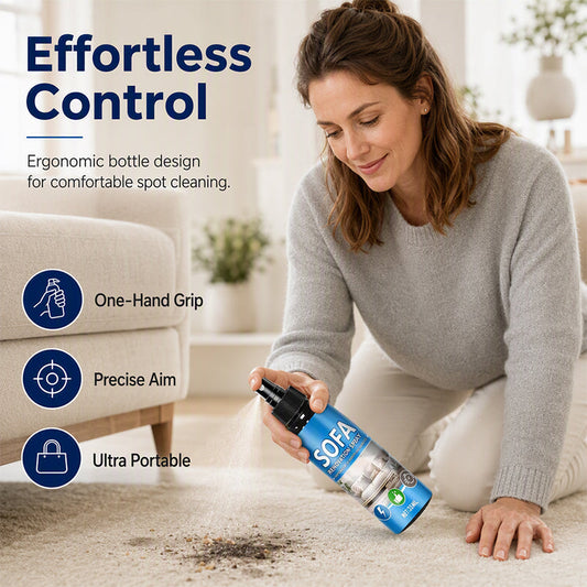 🥳 HEISSER VERKAUF57 % RABATT! 💞ÜBER 50.000 VERKAUFT!🛋️✨Textilreiniger Spray ohne Nachspülen  -Perfekt für Sofas, Teppiche und Polster 🧼💨