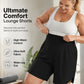 Women's Casual Wide-Leg Knee-Length Shorts