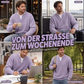 ✨ 50 % RABATT – Herren Waffel-T-Shirt im Layer-Look | Bequemer Alltagsstil mit eleganter Struktur 👚