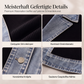 🔥Heißer Verkauf 60% Rabatt✨👚Damen Hemd mit Geripptem Strick & Denim Mix - Lässiger Chic für jeden Tag🎁