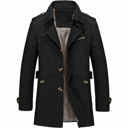 🔥50 % RABATT✨Herren Freizeit-Windjacke aus reiner Baumwolle, Arbeitsjacke für Frühling und Herbst